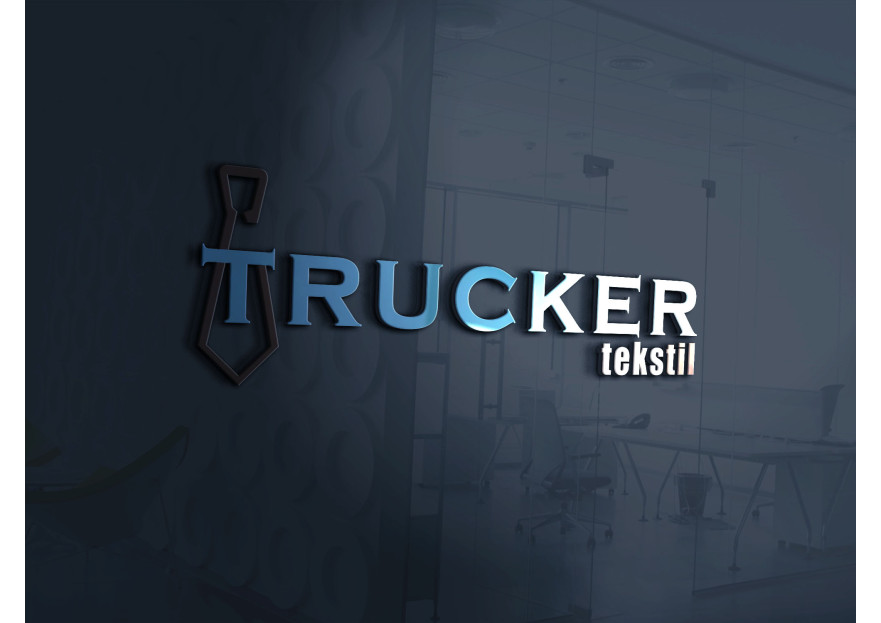 'TRUCKER' FİRMAMIZ İÇİN LOGO ARIYORUZ. yarışmasına tasarımcı ozencmelike tarafından sunulan  tasarım 