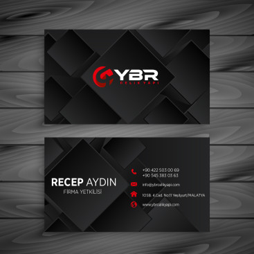 Logom için kartvizit  yarışmasına tasarımcı Gökhan ünlü tarafından sunulan  tasarım 