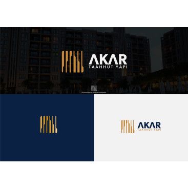 Önemli Bir İnşaat Şirketi İçin Yeni Bir Logo Tasarımı yarışmasına tasarımcı EmreDesign ™ tarafından sunulan  tasarım 