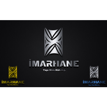 İMARHANE YAPI MİM.MÜH A.Ş. ŞİRKET LOGOSU yarışmasına tasarımcı SD™ tarafından sunulan  tasarım
