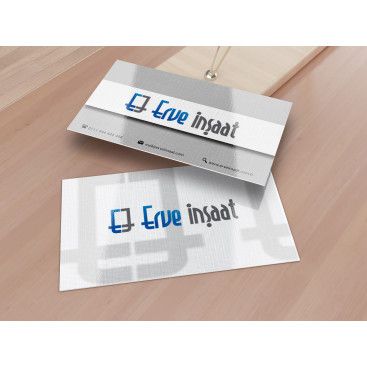 ERVE İnşaat İçin Logo+KurumsalKimlik yarışmasına tasarımcı Kalem tarafından sunulan  tasarım 