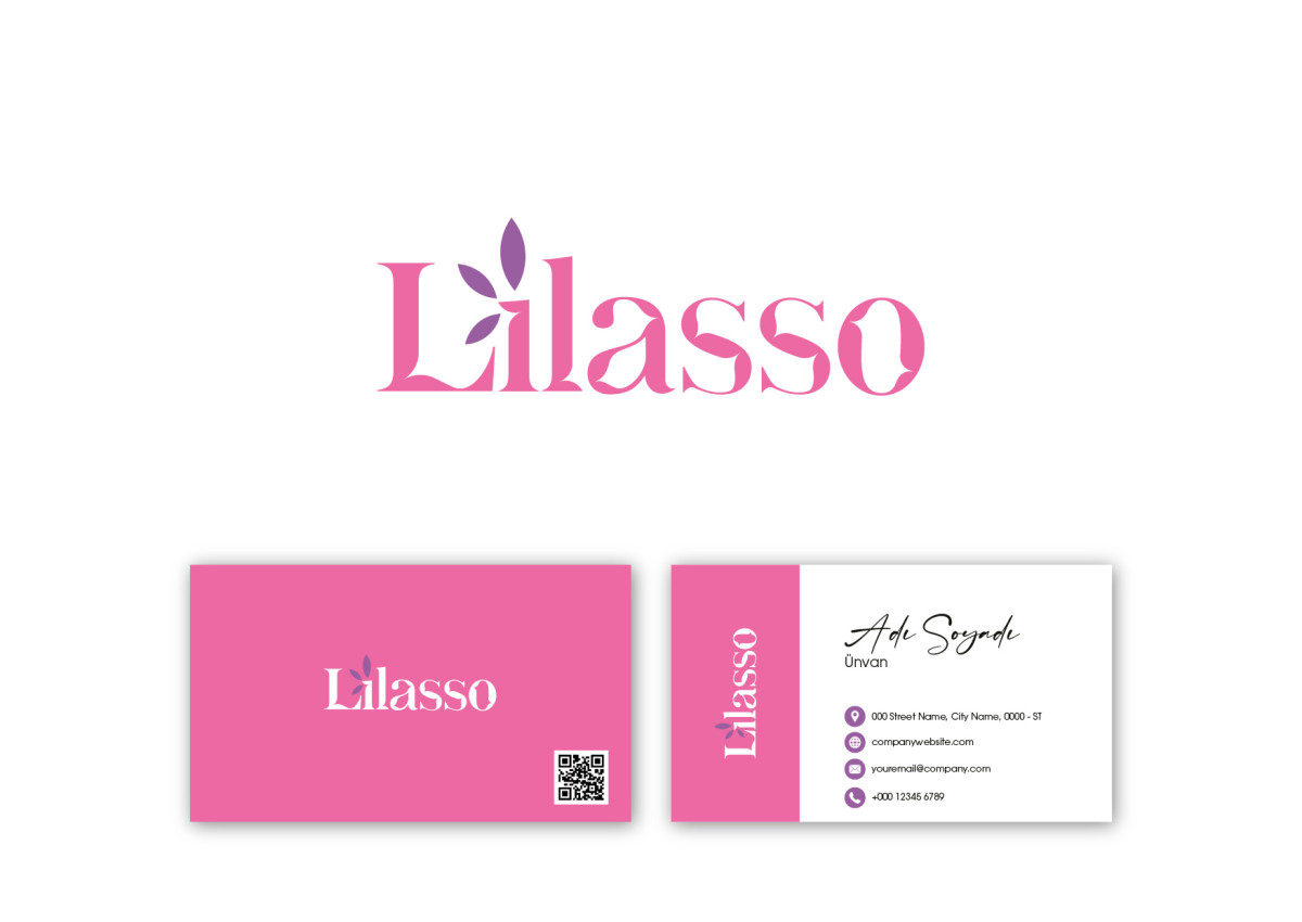 Tasarlayan Jedi-''LİLASSO'' MARKASI İÇİN LOGO-KARTVİZİT