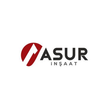 ASUR İNŞAAT İÇİN LOGO TASARIM yarışmasına tasarımcı emrhturhn tarafından sunulan  tasarım 