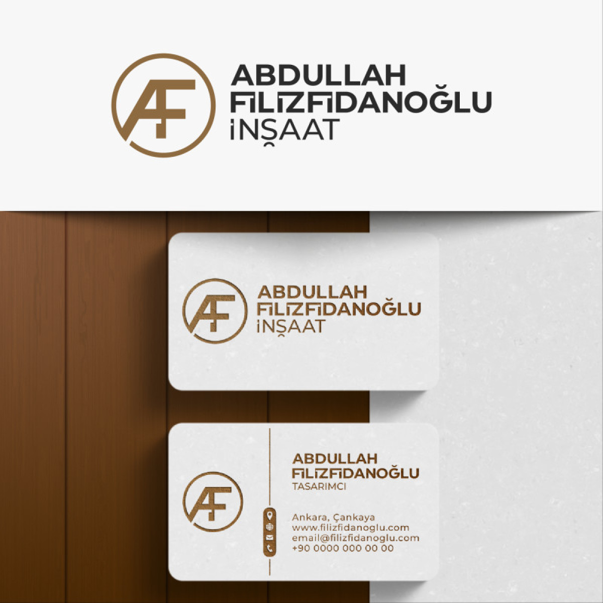 Tasarlayan MS™-İNŞAAT FİRMAMIZ İÇİN SIFIRDAN BİR YÜZ LOGO VE KARTVİZİT