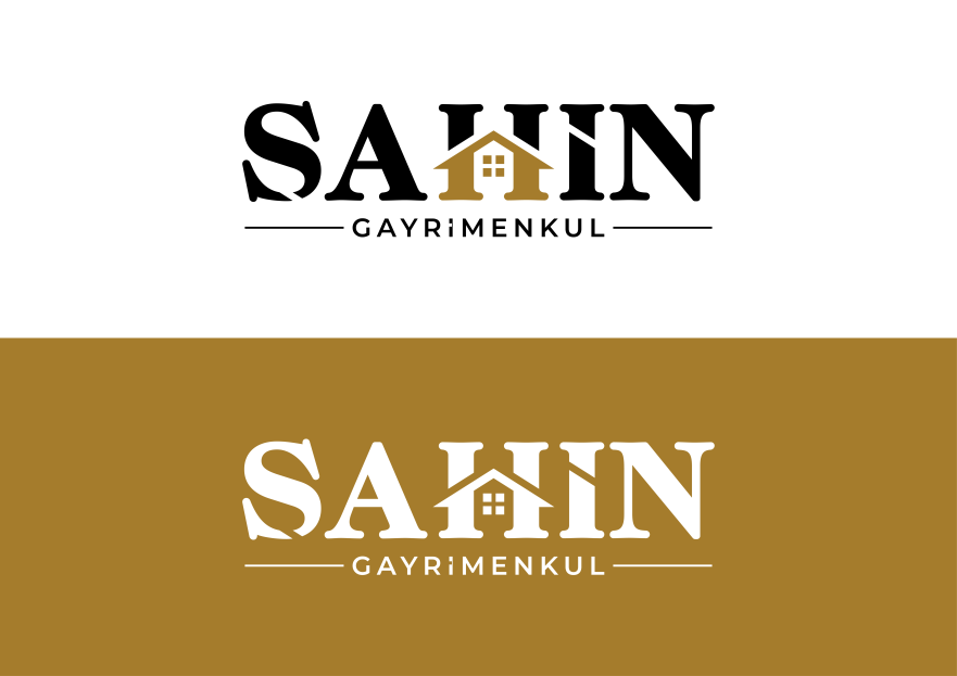 Şahin Gayrimenkul Logo + Kurumsal Kimlik yarışmasına tasarımcı MS™ tarafından sunulan  tasarım 