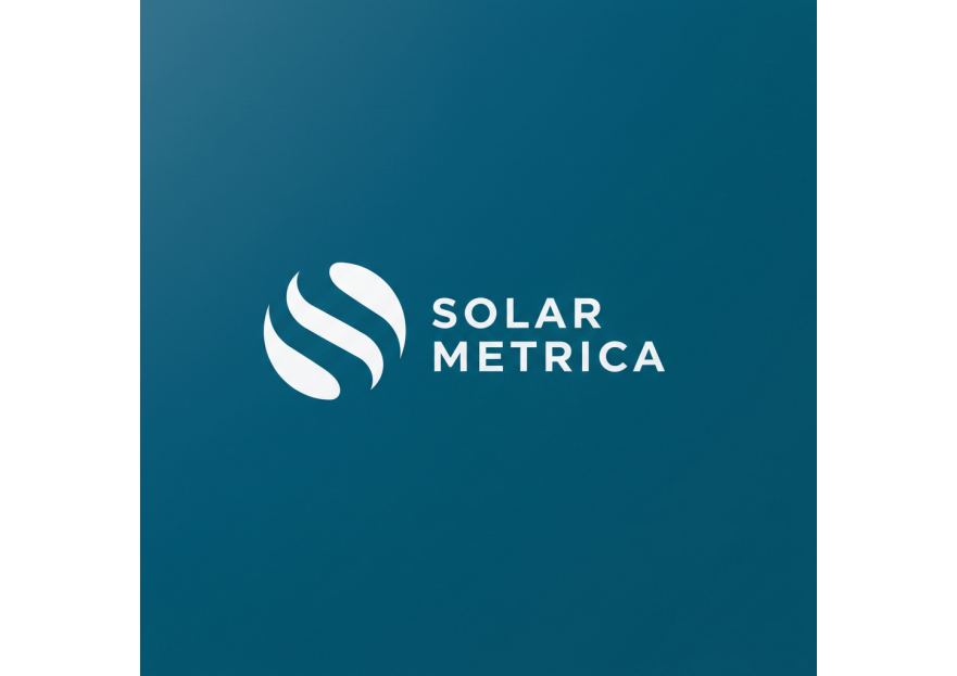solarmetrica.com İçin Yenilikçi Logo yarışmasına tasarımcı Freelancetasarim tarafından sunulan  tasarım 
