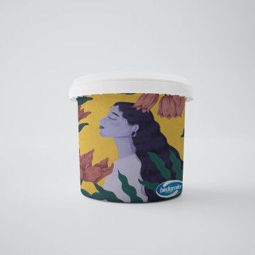 BİR ÇİÇEKTE SİZ YETİŞTİRİN yarışmasına tasarımcı X266 tarafından sunulan  tasarım 