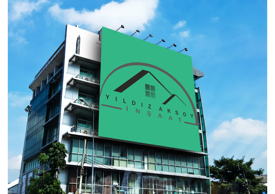 İNŞAAT FİRMASI LOGO TASARIM  yarışmasına tasarımcı sıfırsekizreklam tarafından sunulan  tasarım 
