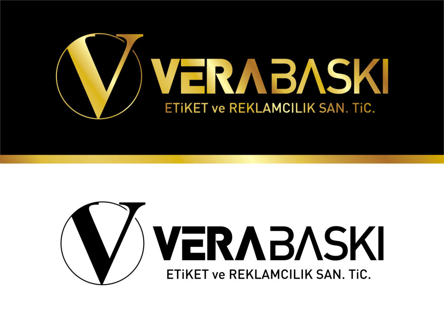 VERA BASKI ETİKET ve REKLAMCILIK SAN TİC yarışmasına tasarımcı RΛPİDO tarafından sunulan  tasarım 