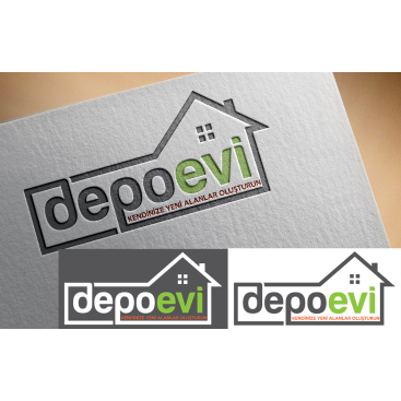 EŞYA DEPOLAMA FİRMASI LOGO TASARIMI yarışmasına tasarımcı muratrasul46 tarafından sunulan  tasarım 