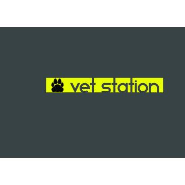 VET STATION VETERİNER KLİNİĞİ   LOGO  yarışmasına tasarımcı kemalbrnc tarafından sunulan  tasarım 