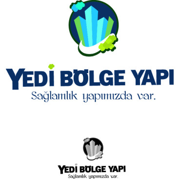 İnşaat firmamız için logo tasarımı yarışmasına tasarımcı nuriQocca tarafından sunulan  tasarım 