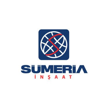 Sümeria inşaat anonim şirketi yarışmasına tasarımcı LogoExper tarafından sunulan  tasarım 