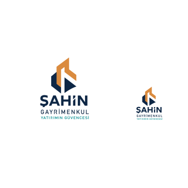 Şahin Gayrimenkul Logo + Kurumsal Kimlik yarışmasına tasarımcı izdüsümü tarafından sunulan  tasarım 