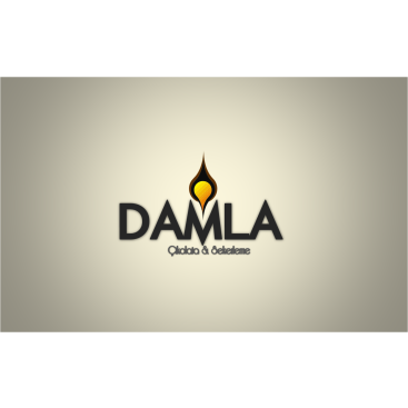 DAMLA Çikolata ve Şekerleme logo tasarım yarışmasına tasarımcı Neco tarafından sunulan  tasarım 