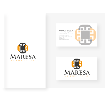 İNŞAAT FİRMAMIZA LOGO VE KARTVİZİT yarışmasına tasarımcı Kalem tarafından sunulan  tasarım 
