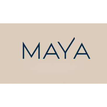 MAYA yazı karakteri ile bir inşaat proje yarışmasına tasarımcı Supreme-Striking tarafından sunulan  tasarım 