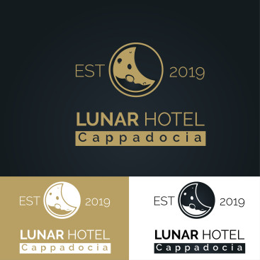 Kapadokya'da Hotel Logo ve Kurumsal Kiml yarışmasına tasarımcı volkancck tarafından sunulan  tasarım 