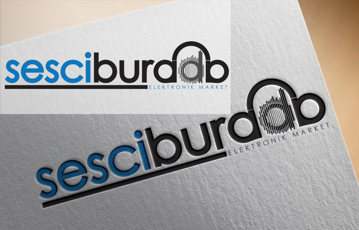 Tasarlayan A.yustas-Sesciburada E-Ticaret sistemiz için logo