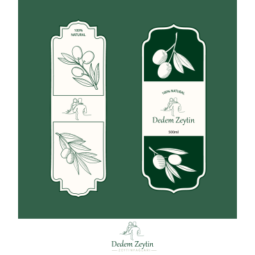 dedem zeytin ve zeytinyağlari için logo yarışmasına tasarımcı yaseminglr tarafından sunulan  tasarım 