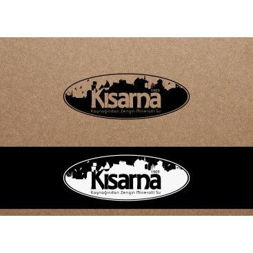 kisarna maden suyu için logo çalışması yarışmasına tasarımcı mrdgsn tarafından sunulan  tasarım 
