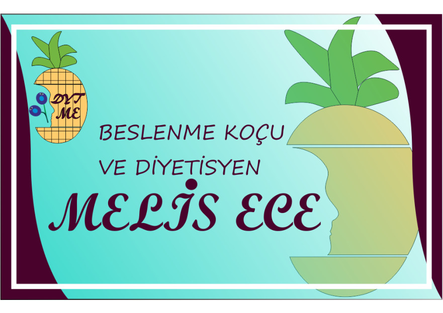 Diyetisyen İçin Logo ve Kartvizit  yarışmasına tasarımcı Mystogan tarafından sunulan  tasarım 