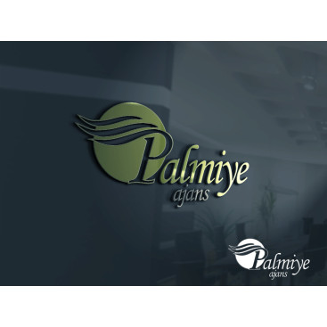 AJANSIMIZA İDDALI LOGO yarışmasına tasarımcı oznglr tarafından sunulan  tasarım 