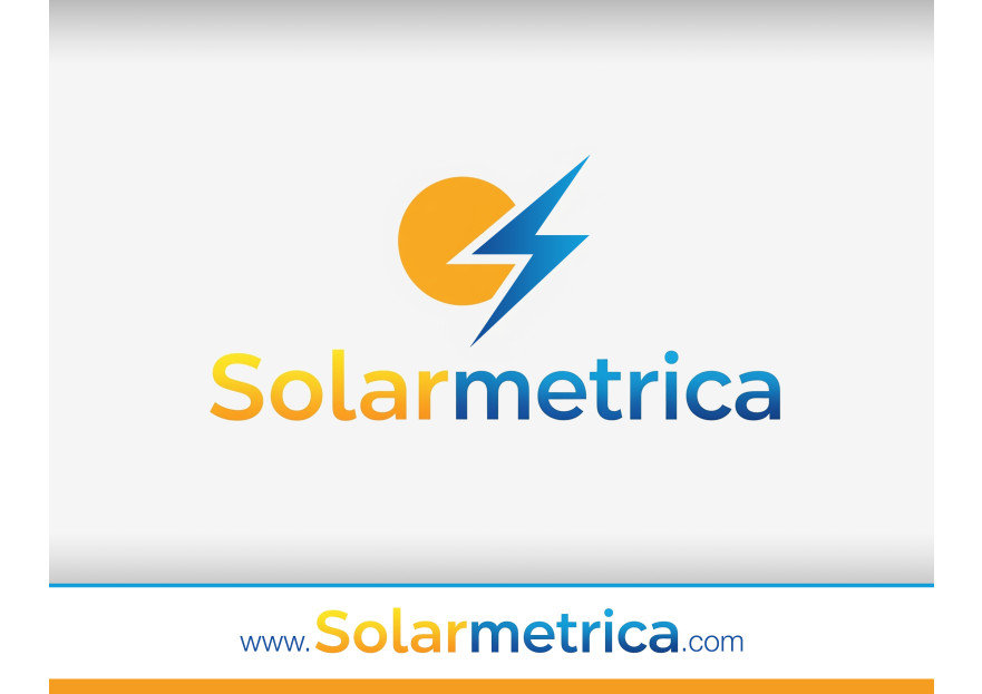 solarmetrica.com İçin Yenilikçi Logo yarışmasına tasarımcı grafikdesign.mustafa tarafından sunulan  tasarım 