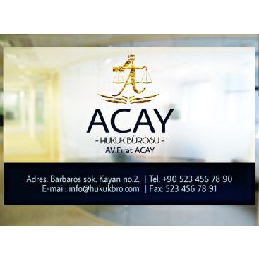 Hukuk Büromuzun markası oluşturmak amacı yarışmasına tasarımcı Seyda.A tarafından sunulan  tasarım 