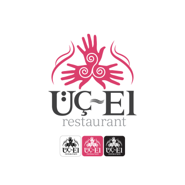 Üç-El Restaurant Kurumsal Kimlik yarışmasına tasarımcı colouredideas tarafından sunulan  tasarım 