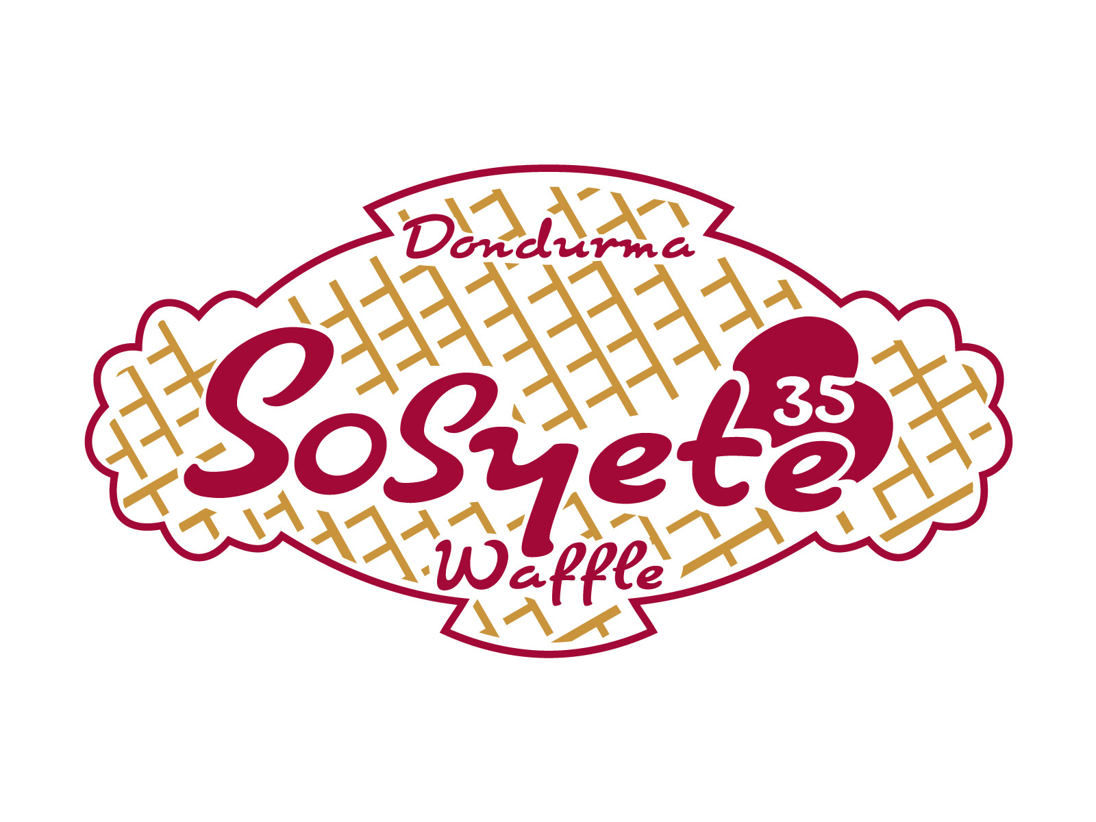 Tasarlayan grfkismail-waffle&dondurma cafe için logo 