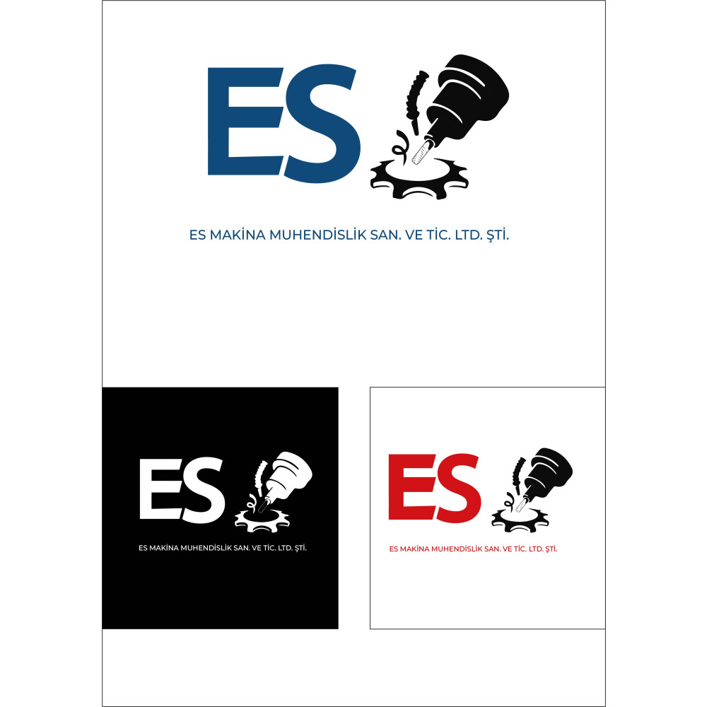 MAKİNA İMALAT FİRMASINA LOGO TASARIMI 