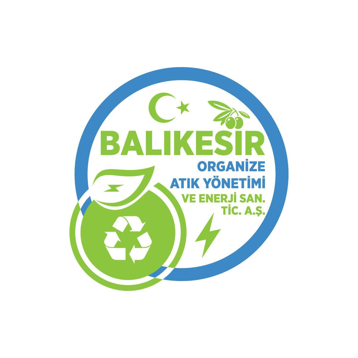 Tasarlayan A. Emre Erdem-ATIK YÖNETİMİ Logo Tasarım