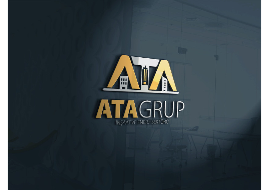 ATA GRUP YÜKSEK ÖDÜLLÜ LOGO YARIŞMASI yarışmasına tasarımcı jmedia tarafından sunulan  tasarım 