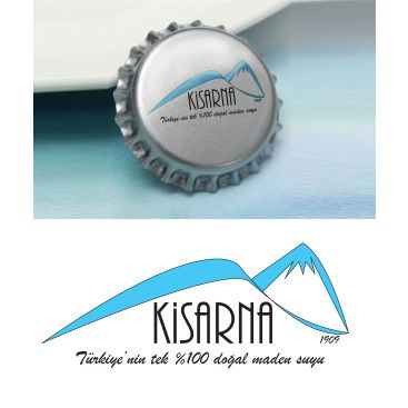 kisarna maden suyu için logo çalışması yarışmasına tasarımcı Cerenium tarafından sunulan  tasarım 