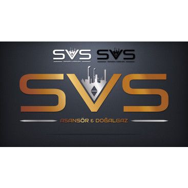 SVS ASANSÖR DOĞALGAZ yarışmasına tasarımcı Logomotifim® tarafından sunulan  tasarım 