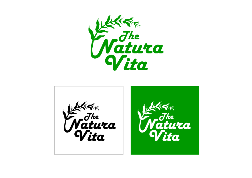 The Natura Vita logo yarışmasına tasarımcı semaozdgru tarafından sunulan  tasarım 