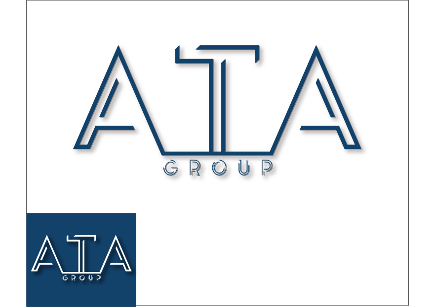 ATA GRUP YÜKSEK ÖDÜLLÜ LOGO YARIŞMASI yarışmasına tasarımcı ozbacan tarafından sunulan  tasarım 