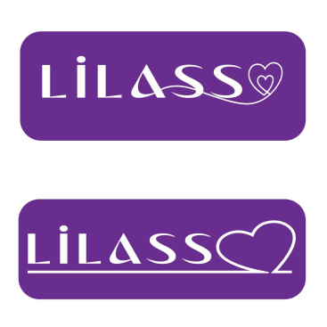 ''LİLASSO'' MARKASI İÇİN LOGO-KARTVİZİT yarışmasına tasarımcı myben design tarafından sunulan  tasarım