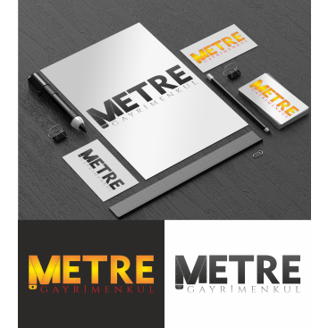 Gayrimenkul Firmamıza Logo  yarışmasına tasarımcı KUPON Creative tarafından sunulan  tasarım 