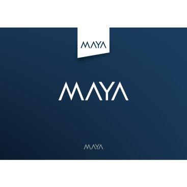 MAYA yazı karakteri ile bir inşaat proje yarışmasına tasarımcı sariportakal tarafından sunulan  tasarım 