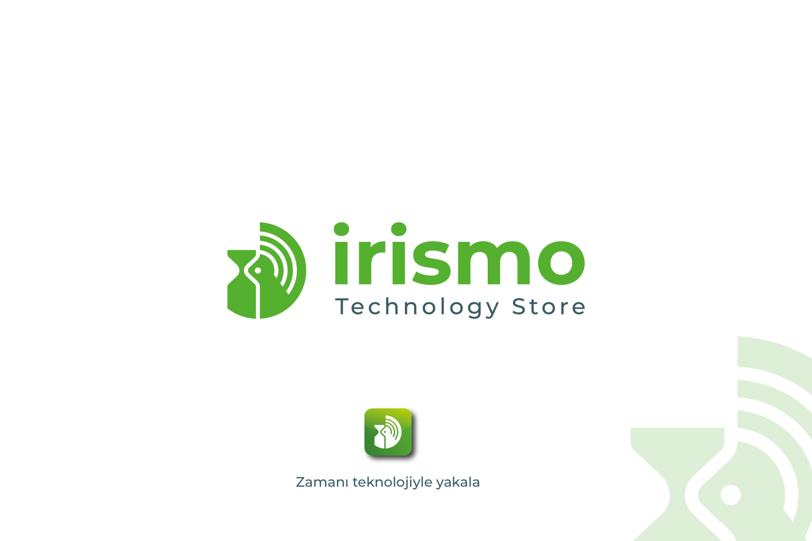 Tasarlayan Cizgimsel-Teknoloji urunleri satis magazasina logo