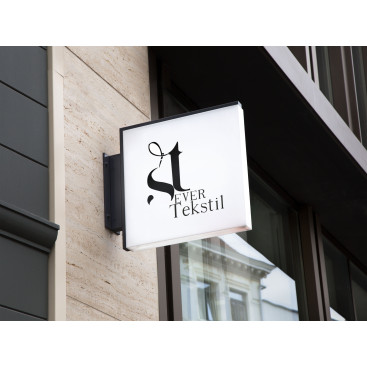 Tekstil firma logosu yarışmasına tasarımcı _Mervee tarafından sunulan  tasarım 