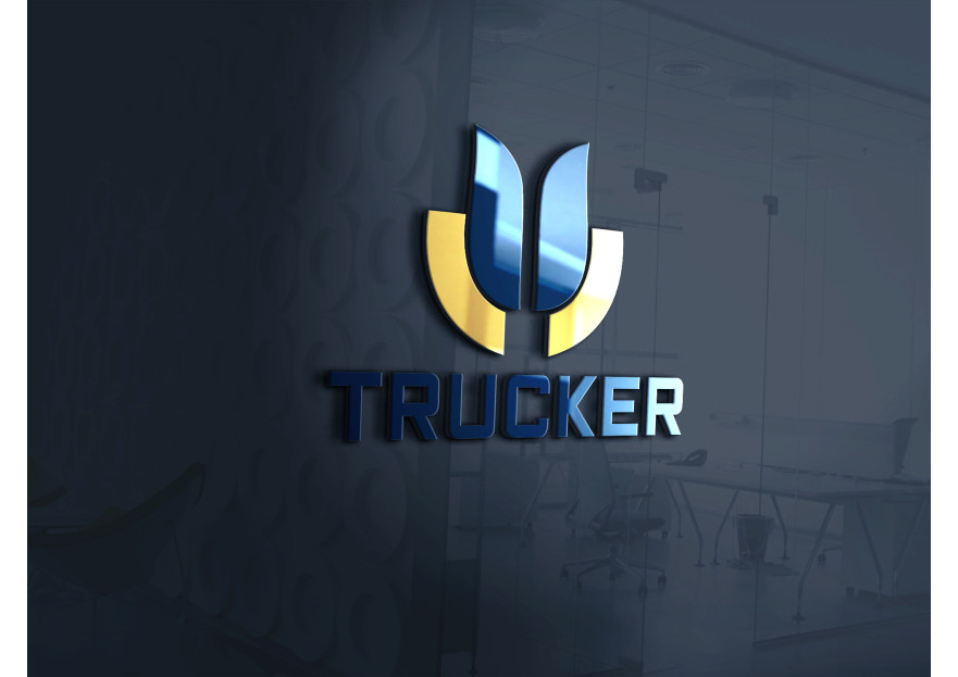 'TRUCKER' FİRMAMIZ İÇİN LOGO ARIYORUZ. yarışmasına tasarımcı ozencmelike tarafından sunulan  tasarım 