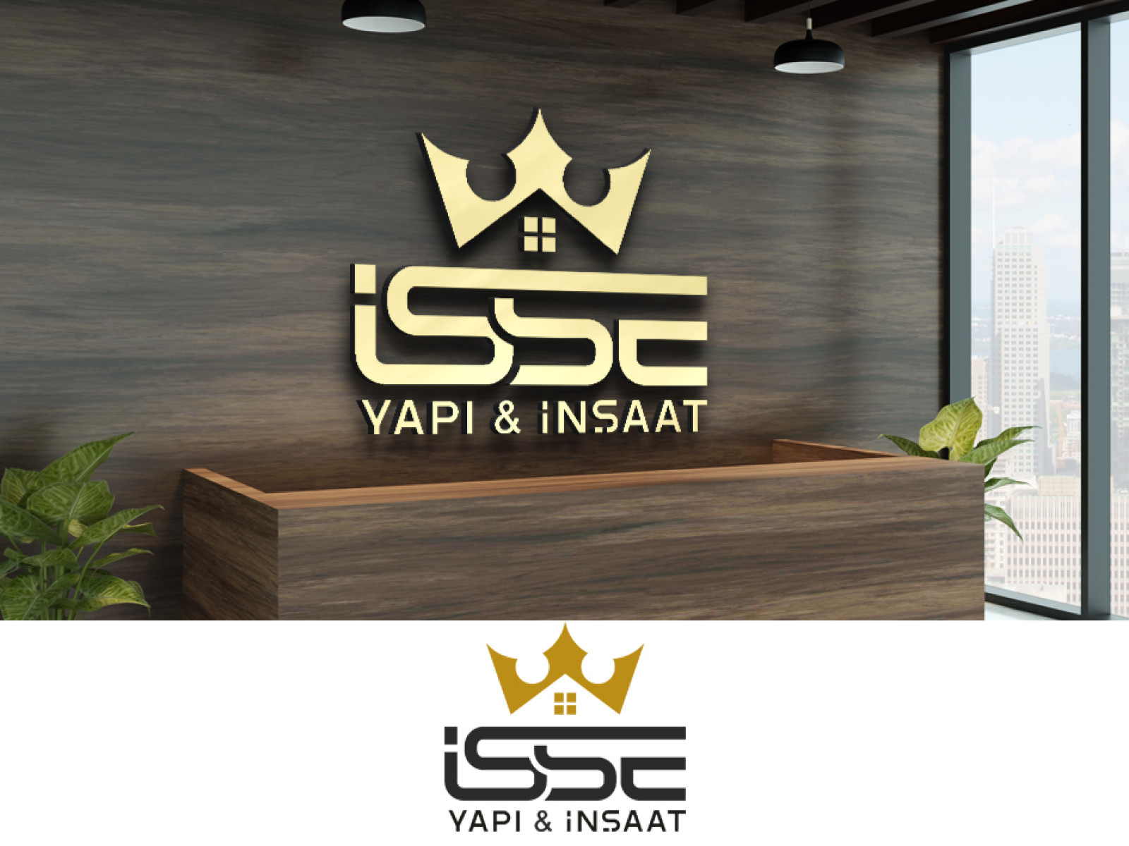 Tasarlayan Ersin Esra-inşaat firmam için kaliteli bir logo 