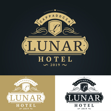 Kapadokya'da Hotel Logo ve Kurumsal Kiml yarışmasına tasarımcı volkancck tarafından sunulan  tasarım 