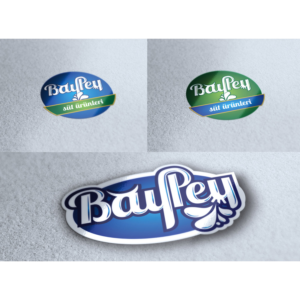 Bay-Pey Süt Ürünleri Logo Tasarımı yarışmasına GamzeGenc tarafından girilen tasarım