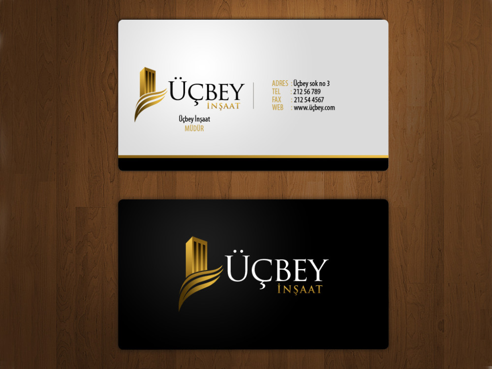 Müteahhitlik firmamıza logo tasarımı