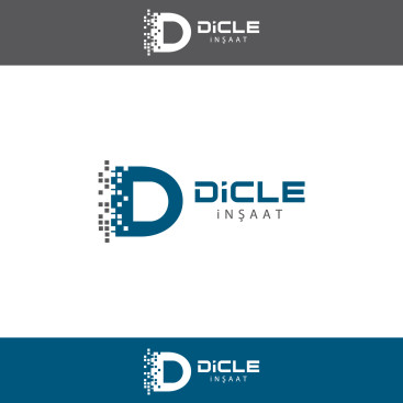 DİCLE İNŞAATA LOGO TASARIMI yarışmasına tasarımcı silence tarafından sunulan  tasarım 