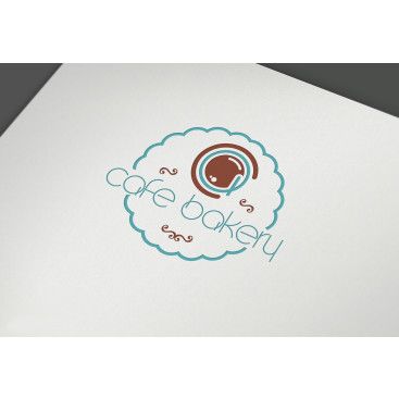 Amerika'da bakery cafe aciyoruz yarışmasına tasarımcı grafikseli tarafından sunulan  tasarım 